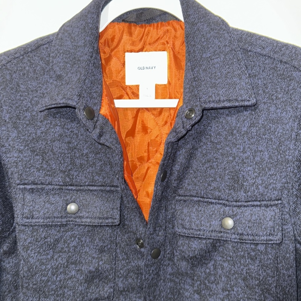 Old Navy Men's Navy Jacket Size S - Picture 6 of 6
